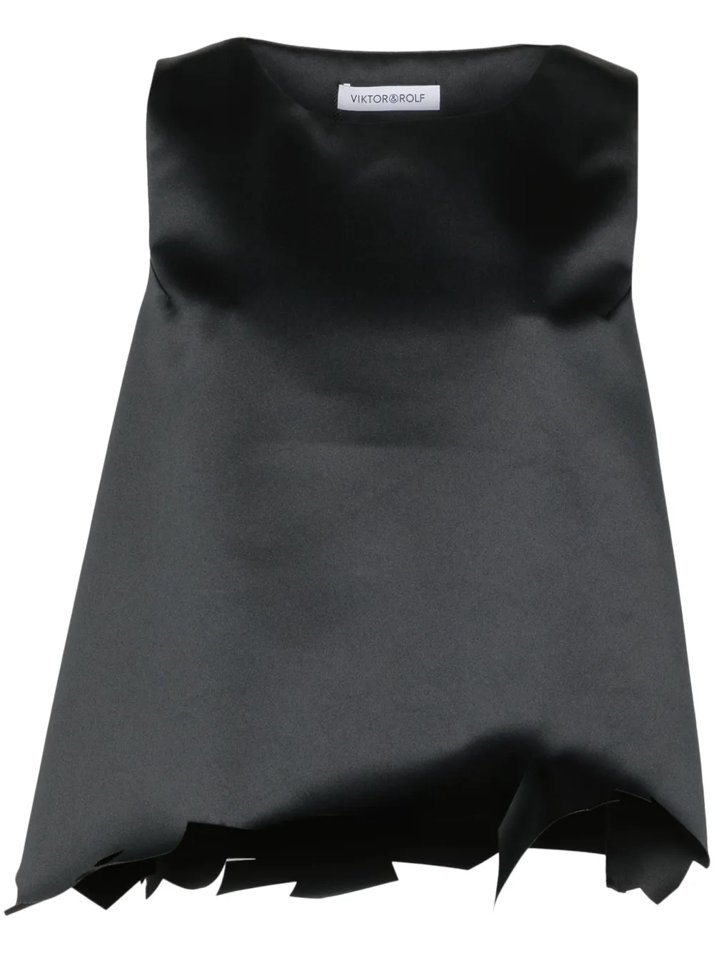 Топ с необработанными краями Viktor & Rolf, черный
Топ с необработанными краями Viktor & Rolf, черный