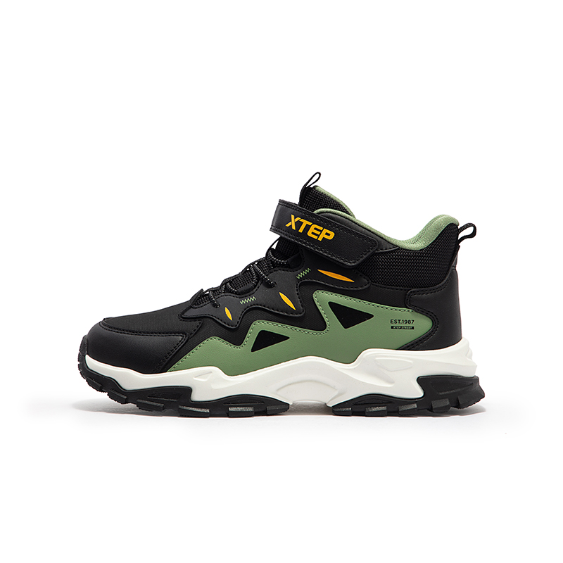 XTEP Скользоустойчивые амортизирующие повседневные детские кроссовки черные серые травянисто-зеленые для подростков
XTEP Скользоустойчивые амортизирующие повседневные детские кроссовки черные серые травянисто-зеленые для подростков