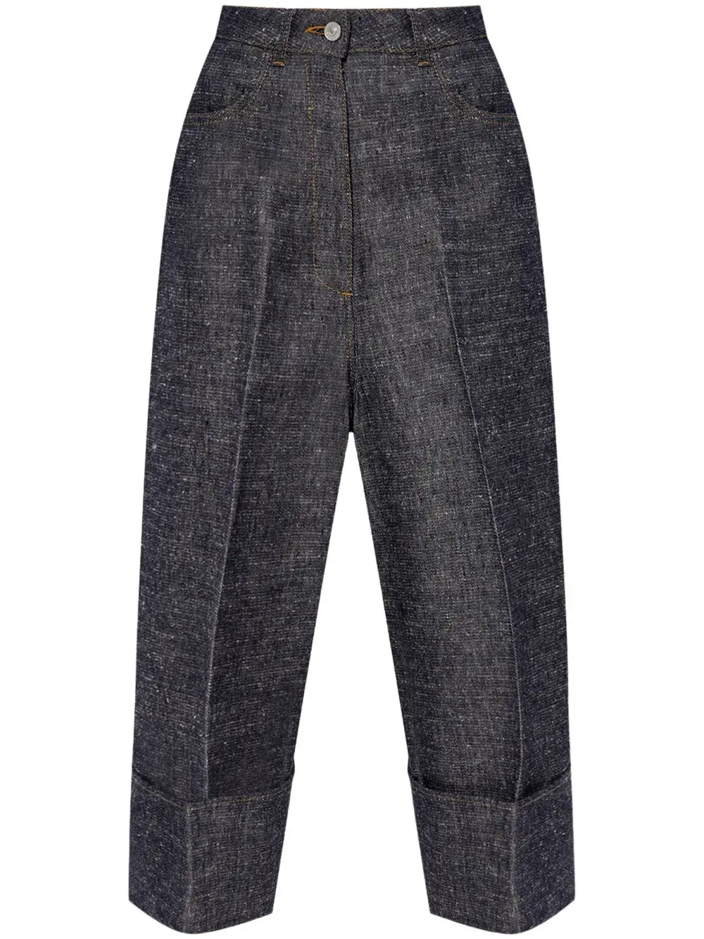 Укороченные брюки палаццо Givenchy, синий
Укороченные брюки палаццо Givenchy, синий