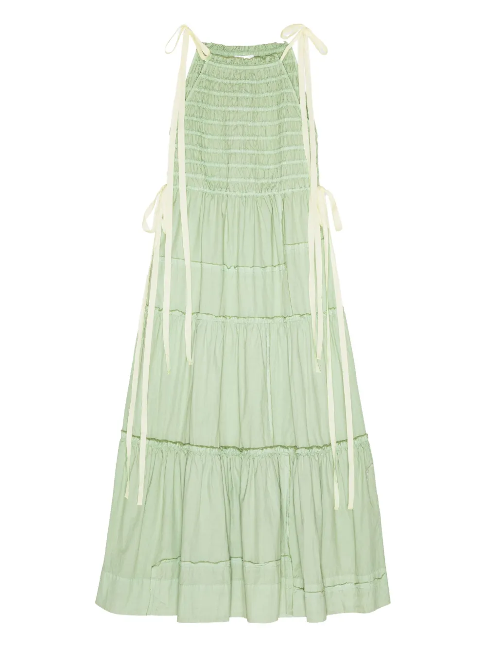 Ярусное платье GANNI, зеленый
Ярусное платье GANNI, зеленый