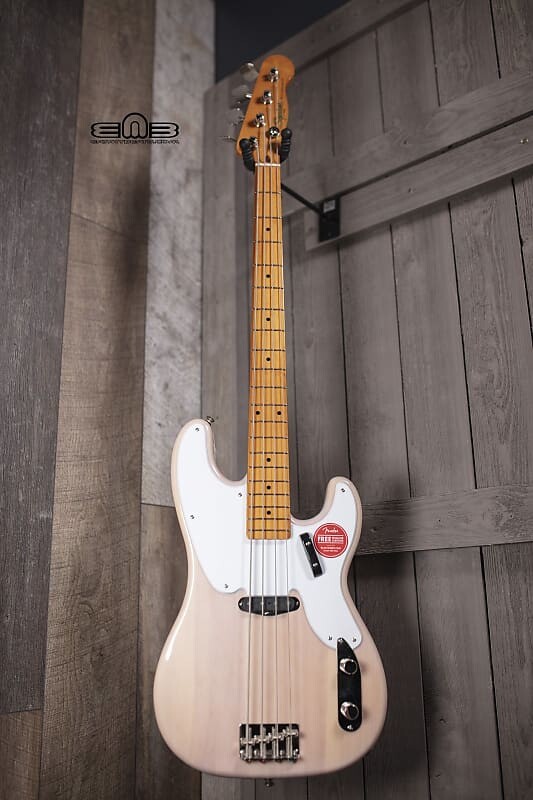 Басс гитара Fender Classic Vibe '50s Precision Bass, Maple Fingerboard, White Blonde 0374500501
Басс гитара Fender Classic Vibe '50s Precision Bass, Maple Fingerboard, White Blonde 0374500501