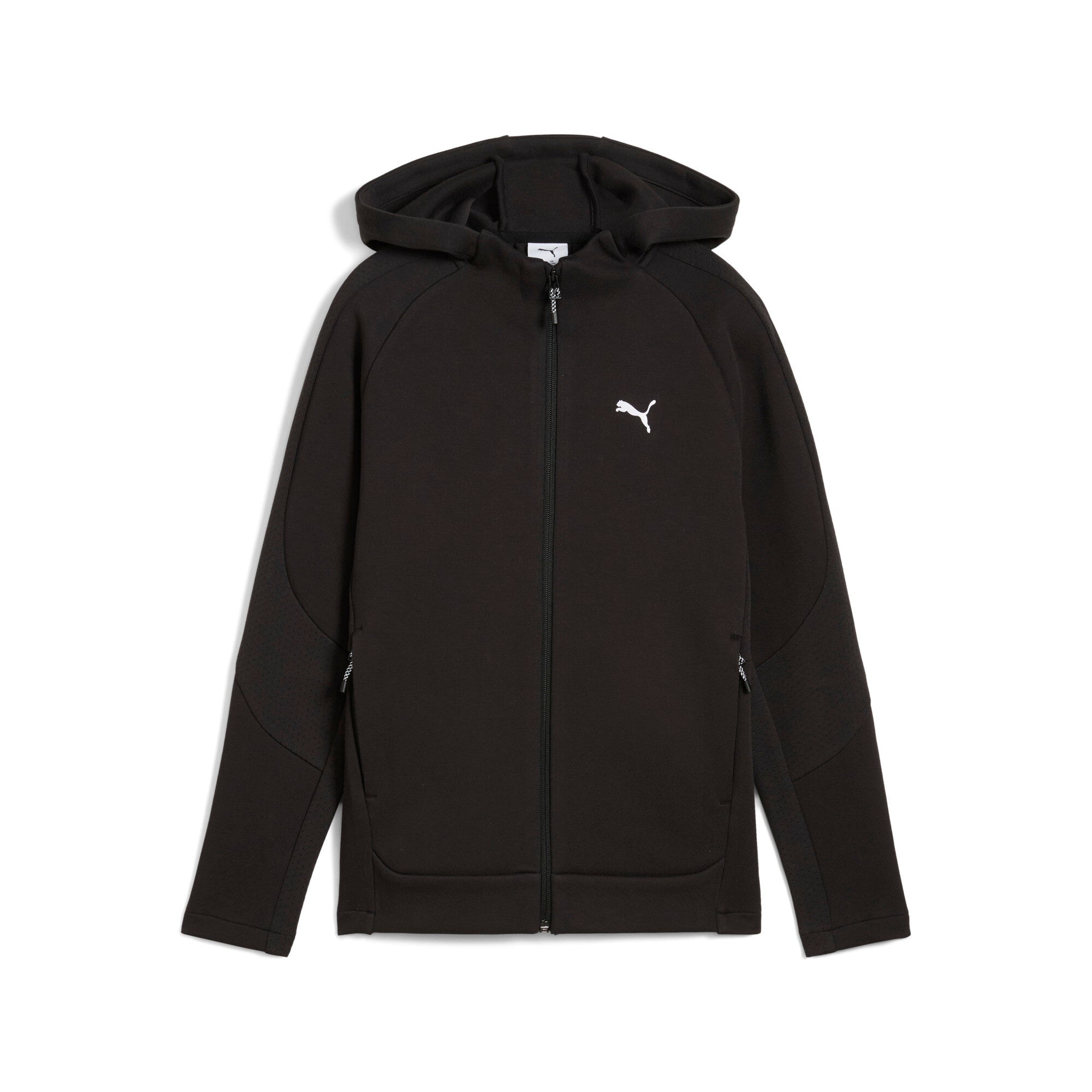 Мужская толстовка с капюшоном PUMA EVOSTRIPE с застежкой-молнией на всю длину, черный
Мужская толстовка с капюшоном PUMA EVOSTRIPE с застежкой-молнией на всю длину, черный