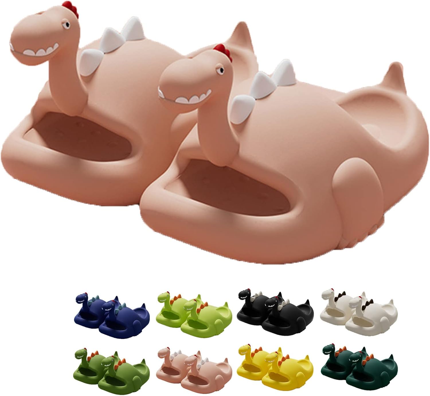 Тапочки с динозаврами, шлепанцы «Облако динозавров», милые мультяшные противоскользящие шлепанцы с открытым носком, летние домашние и уличные пляжные сандалии для взрослых и детей Spacebuyer, розовый
Тапочки с динозаврами, шлепанцы «Облако динозавров», милые мультяшные противоскользящие шлепанцы с открытым носком, летние домашние и уличные пляжные сандалии для взрослых и детей Spacebuyer, розовый