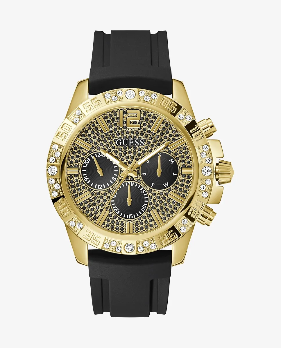 Мужские часы Majestic GW0909G2 с силиконовым и черным ремешком Guess, черный
Мужские часы Majestic GW0909G2 с силиконовым и черным ремешком Guess, черный