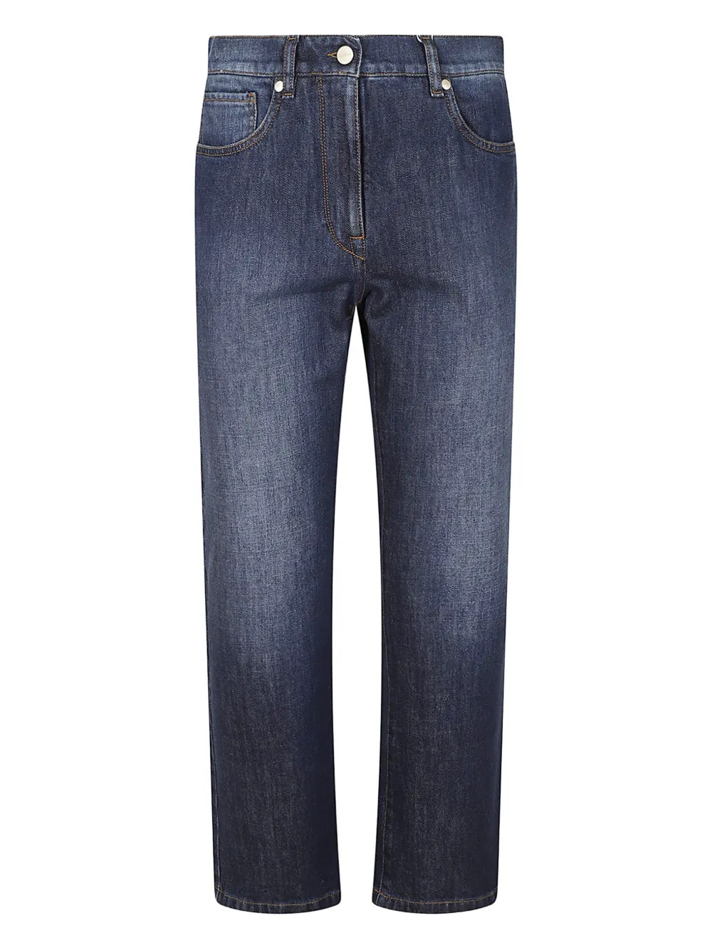 Брюки прямого кроя Incotex, синий
Брюки прямого кроя Incotex, синий