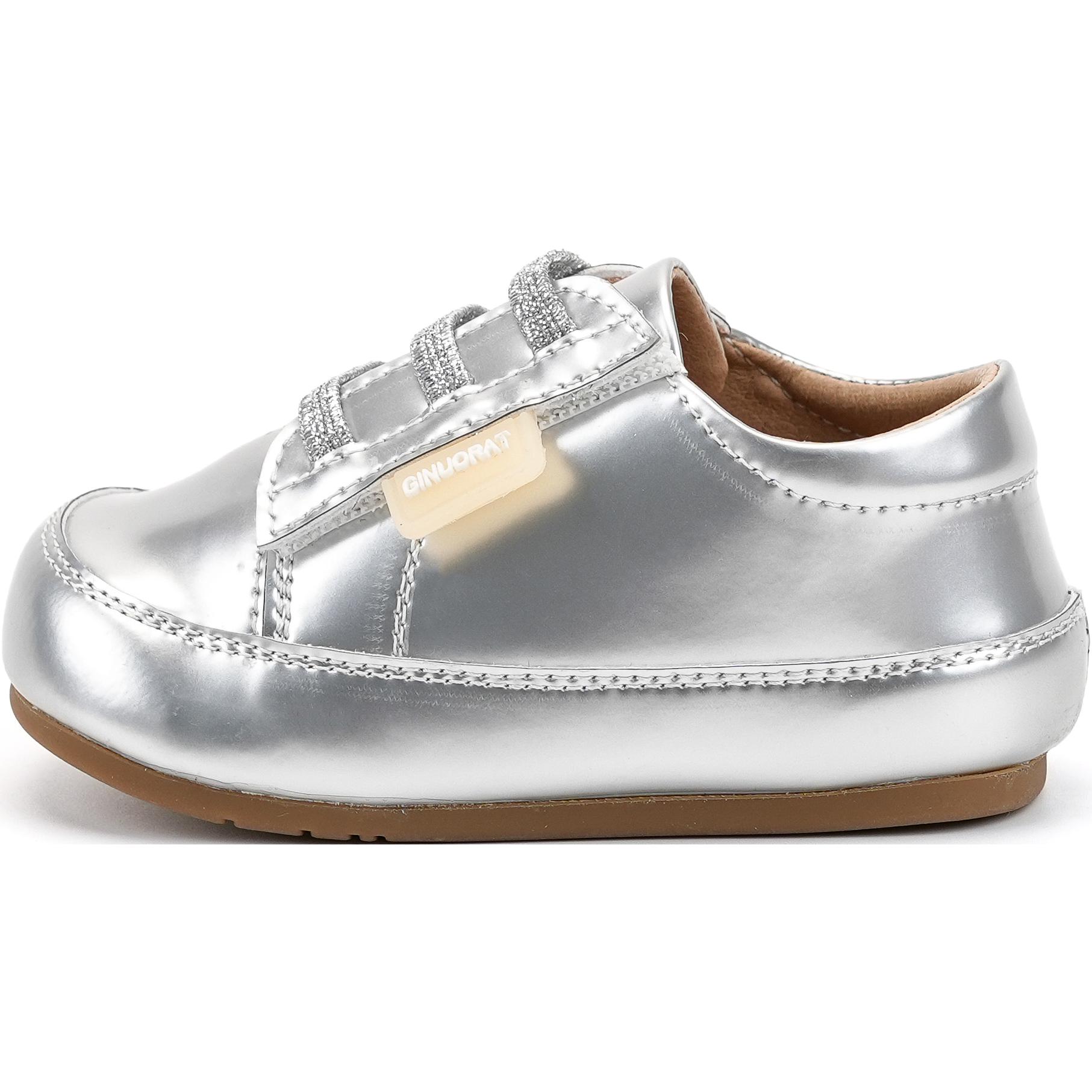 Детские повседневные туфли Pre-school QINUOSHU, серебро
Детские повседневные туфли Pre-school QINUOSHU, серебро