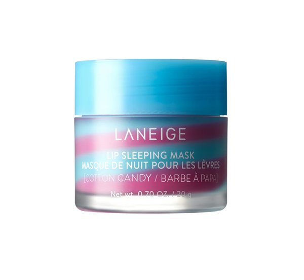LANEIGE Lip Sleeping Mask Cotton Candy Swirl 20 г / Интенсивно восстанавливающая маска для губ на ночь
LANEIGE Lip Sleeping Mask Cotton Candy Swirl 20 г / Интенсивно восстанавливающая маска для губ на ночь