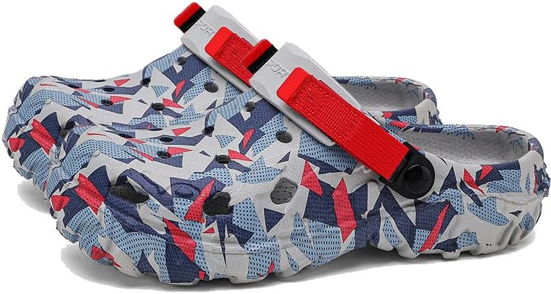 Мужские мюли сабо слипоны для пляжа, садовые сабо с графическим принтом, шлепанцы с регулируемым ремешком Odipon, красный
Мужские мюли сабо слипоны для пляжа, садовые сабо с графическим принтом, шлепанцы с регулируемым ремешком Odipon, красный