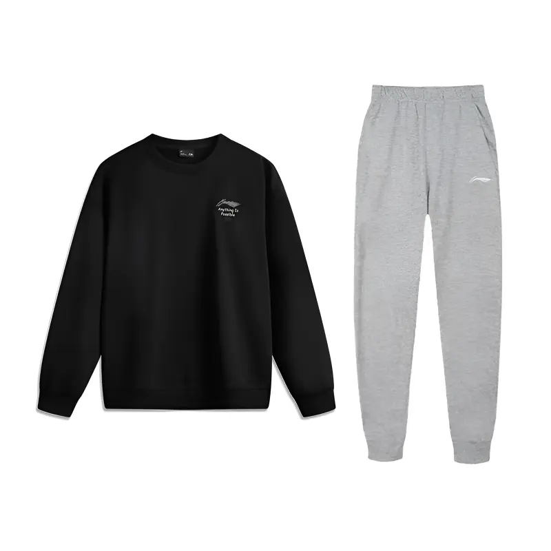 Li-Ning Casual Sportswear Unisex Black+Heather Gray
Li-Ning Casual Sportswear Unisex Black+Heather Gray
