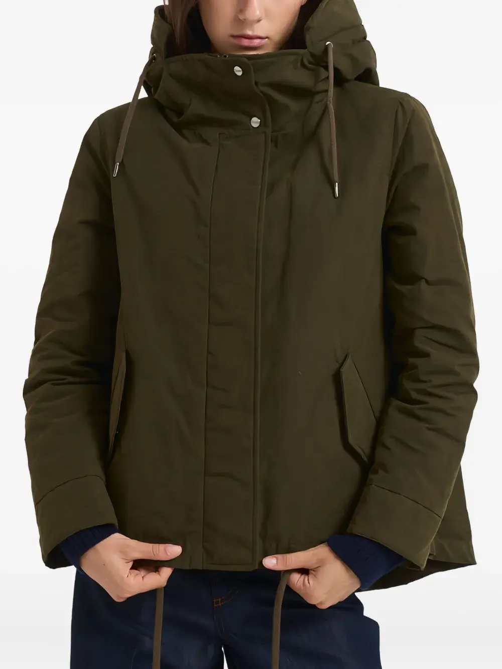 Пиджак с клапанами на карманах Herno, зеленый
Пиджак с клапанами на карманах Herno, зеленый