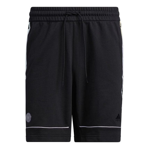 Шорты dm короткие полосатые свободные спортивные баскетбольные шорты Adidas, черный
Шорты dm короткие полосатые свободные спортивные баскетбольные шорты Adidas, черный