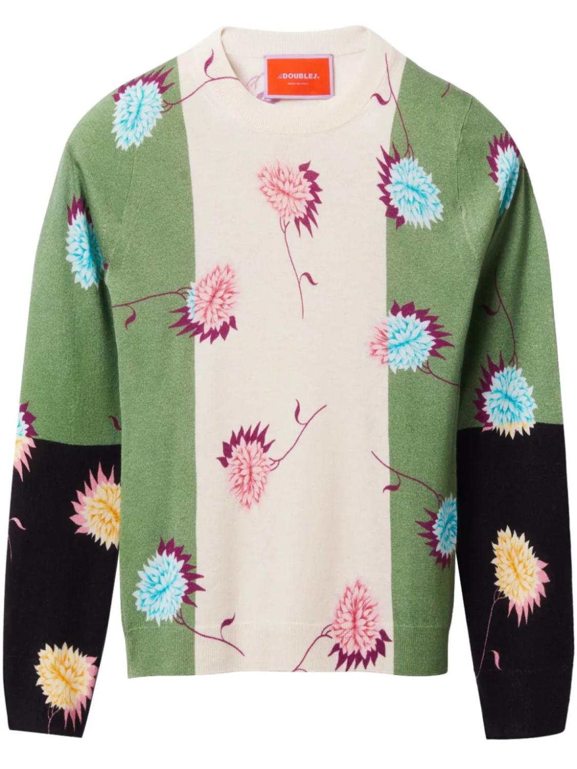 La DoubleJ свитер с цветочным принтом, белый
La DoubleJ свитер с цветочным принтом, белый