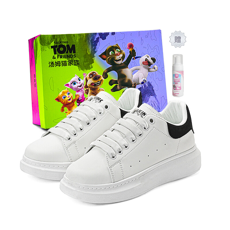 Кеды, обувь для скейтборда унисекс с низким верхом Talking Tom, белый/черный
Кеды, обувь для скейтборда унисекс с низким верхом Talking Tom, белый/черный