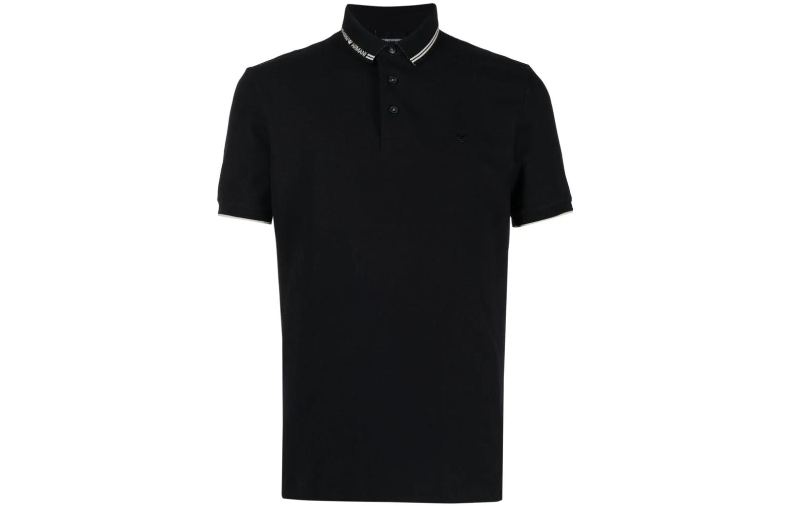 EMPORIO ARMANI Мужская черная поло, Черный, EMPORIO ARMANI Мужская черная поло
EMPORIO ARMANI Мужская черная поло, Черный, EMPORIO ARMANI Мужская черная поло