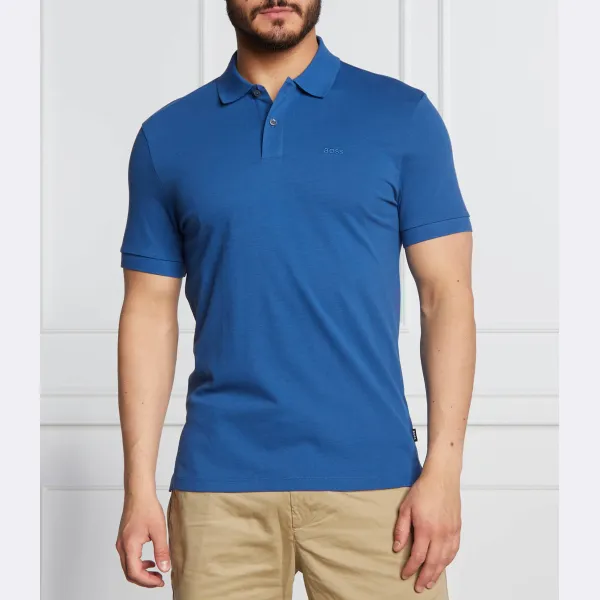 Рубашка-Поло стандартного кроя Pallas Boss, синий 
Рубашка-Поло стандартного кроя Pallas Boss, синий