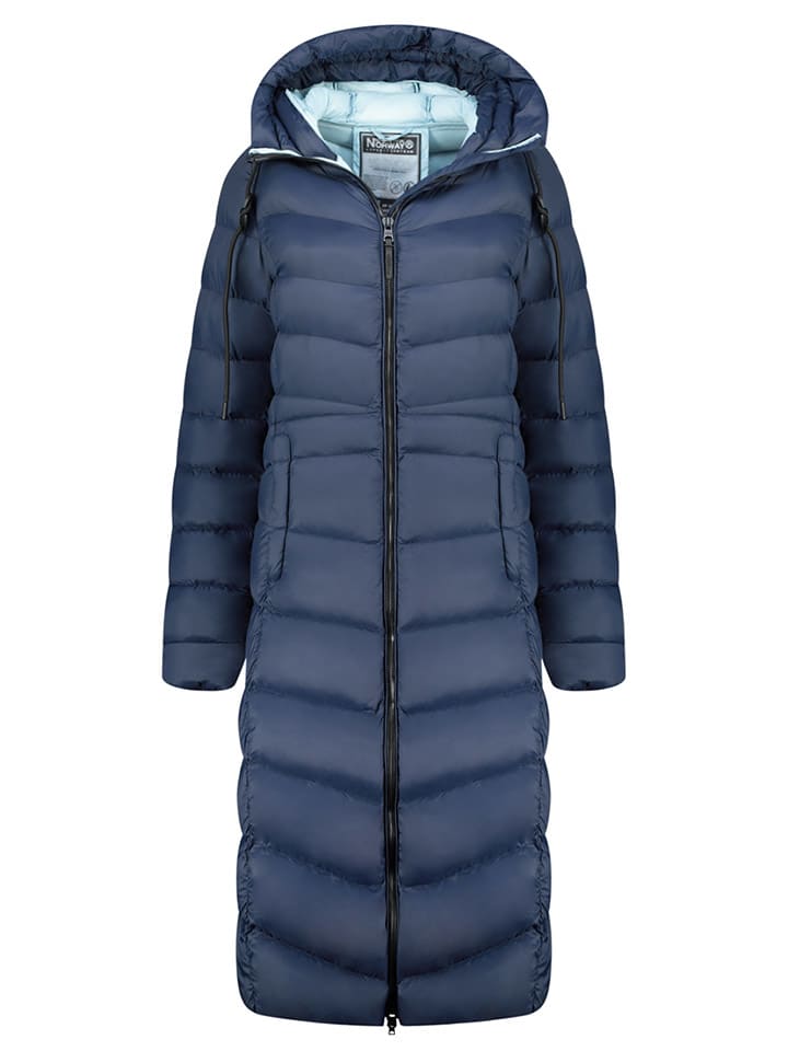 Стеганое пальто Geographical Norway Steppmantel Berangere, темно-синий
Стеганое пальто Geographical Norway Steppmantel Berangere, темно-синий