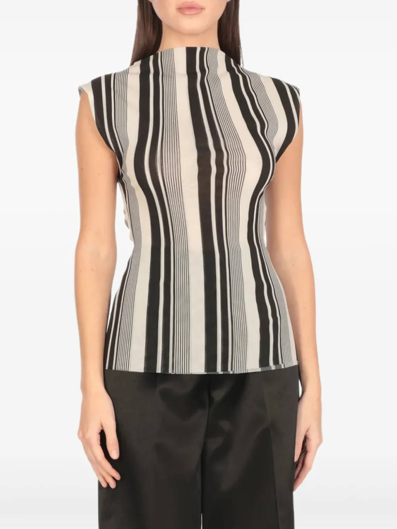 Полосатая блузка Philosophy Di Lorenzo Serafini, белый
Полосатая блузка Philosophy Di Lorenzo Serafini, белый