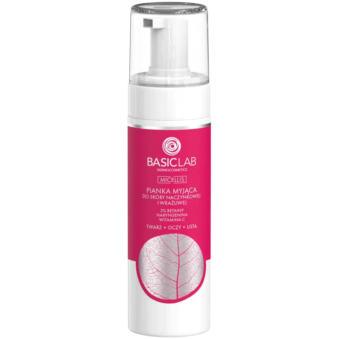Успокаивающая очищающая пенка для сосудистой и чувствительной кожи Basiclab Micellis, 150 мл
Успокаивающая очищающая пенка для сосудистой и чувствительной кожи Basiclab Micellis, 150 мл