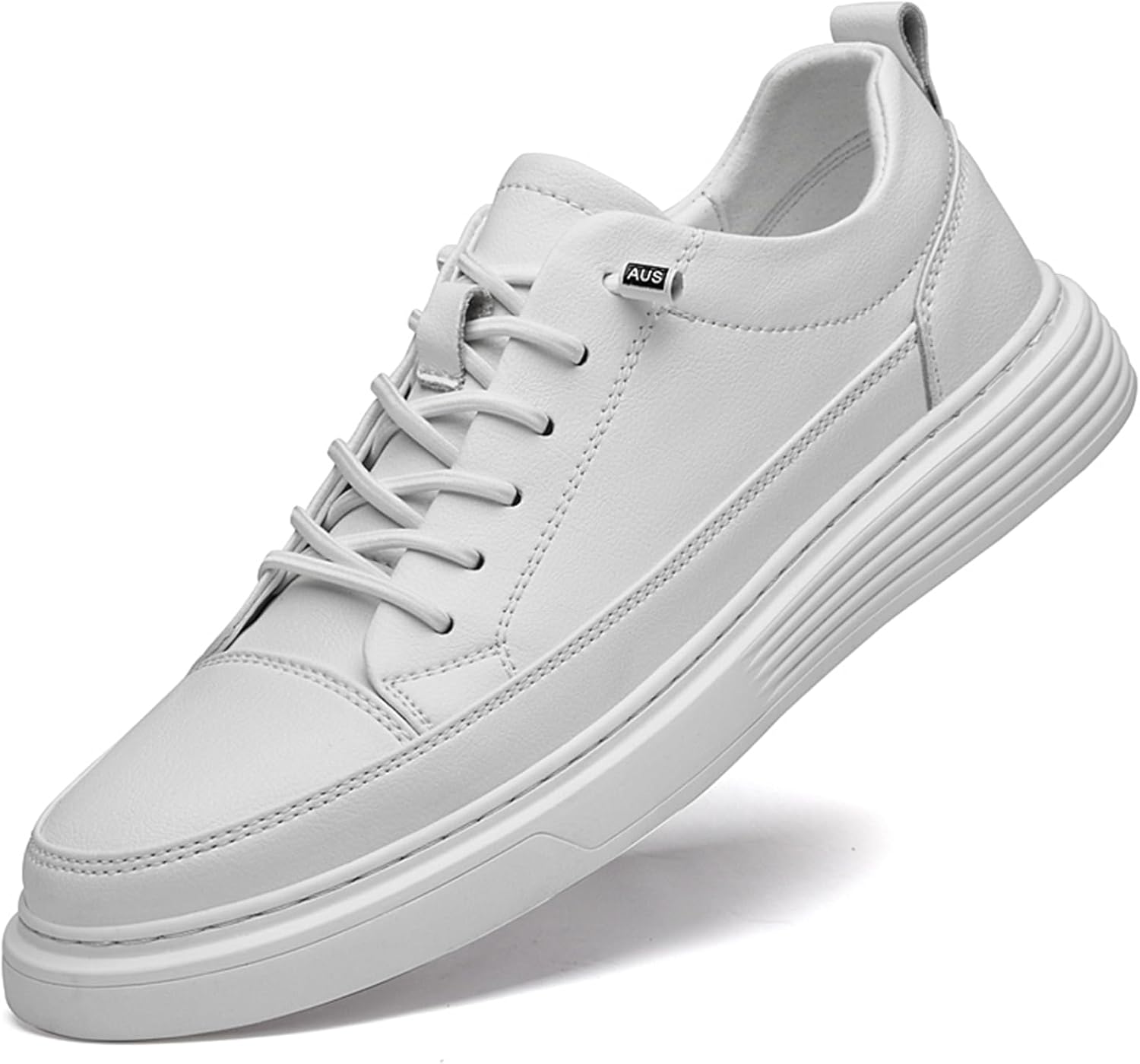 Мужская повседневная обувь, модные кожаные кроссовки для комфортной и легкой ходьбы Abborora, белый
Мужская повседневная обувь, модные кожаные кроссовки для комфортной и легкой ходьбы Abborora, белый