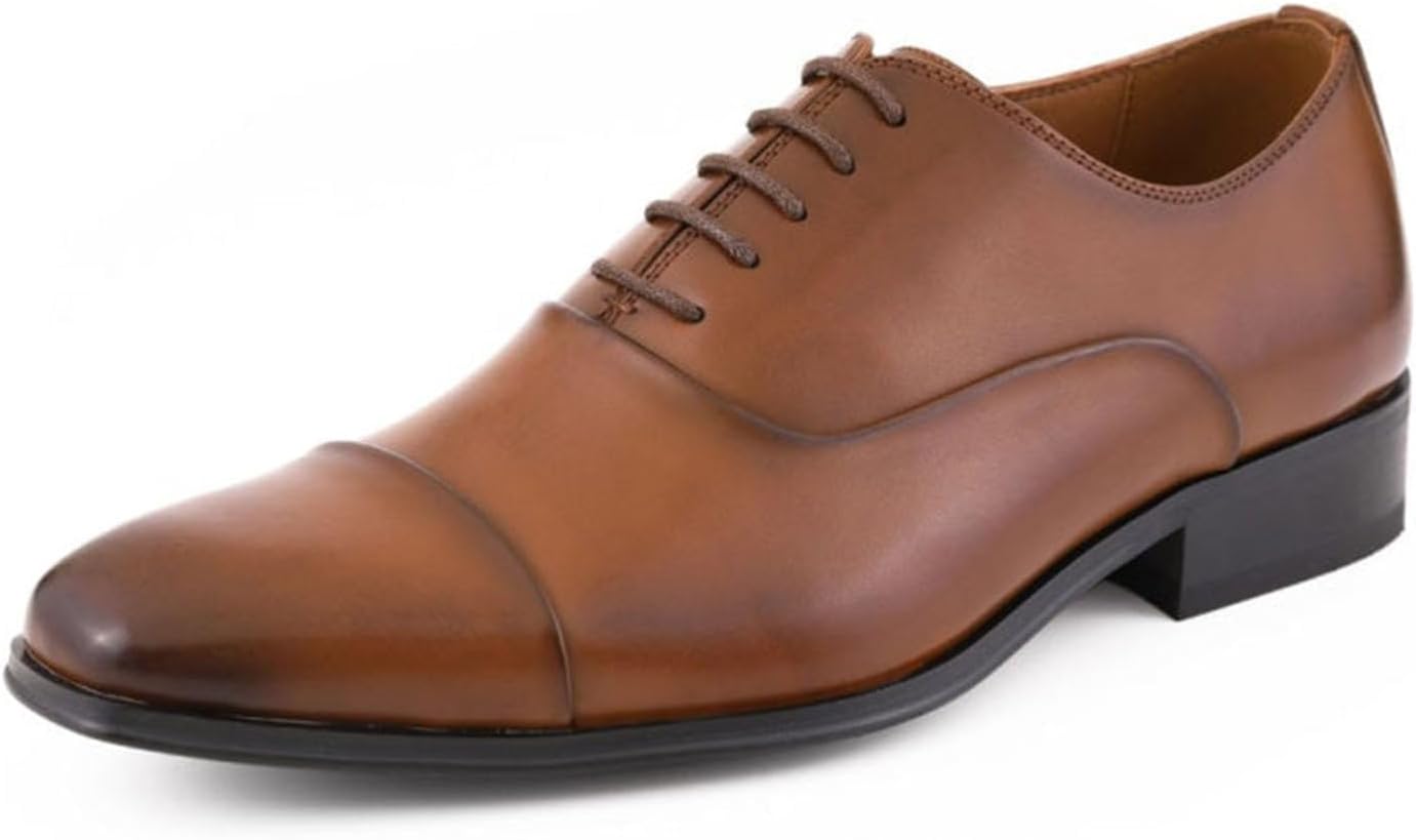 Мужские оксфорды Amali с текстурированным носком, мужские оксфорды из высококачественной искусственной кожи, универсальная официальная обувь для любого случая, Cognac (Zyon)
Мужские оксфорды Amali с текстурированным носком, мужские оксфорды из высококачественной искусственной кожи, универсальная официальная обувь для любого случая, Cognac (Zyon)