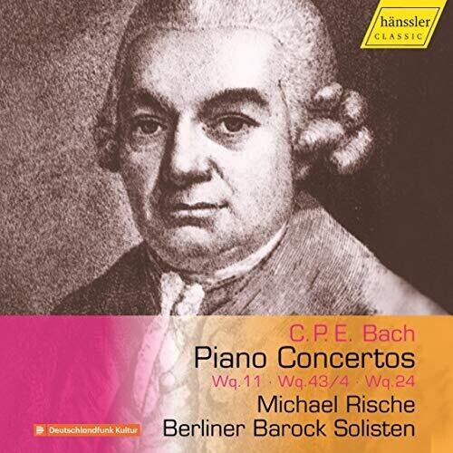 CD диск Bach, C.P.E. / Rische / Berliner Barock Solisten: Piano Concertos 
CD диск Bach, C.P.E. / Rische / Berliner Barock Solisten: Piano Concertos