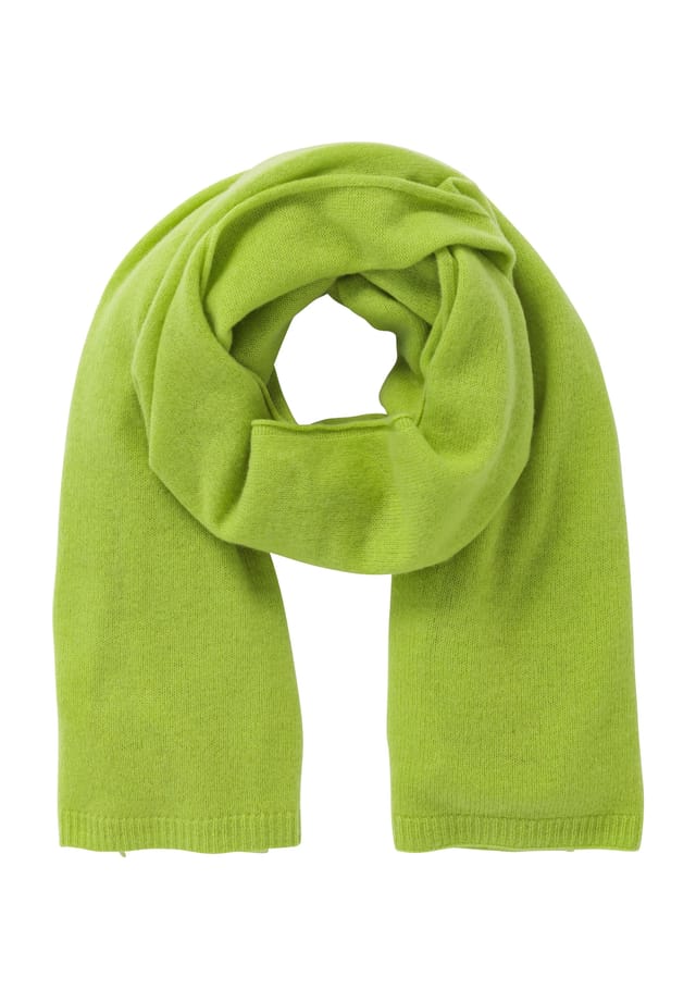 Кашемировый шарф с ребристыми манжетами Galeria, цвет lime
Кашемировый шарф с ребристыми манжетами Galeria, цвет lime