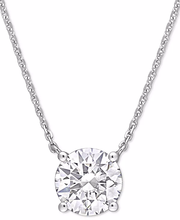 Ожерелье с подвеской 17 дюймов (17 дюймов) с выращенным в лаборатории муассанитом-солитером (1-3/4 карата) из белого золота 14 карат Macy'S, moissanite
Ожерелье с подвеской 17 дюймов (17 дюймов) с выращенным в лаборатории муассанитом-солитером (1-3/4 карата) из белого золота 14 карат Macy'S, moissanite