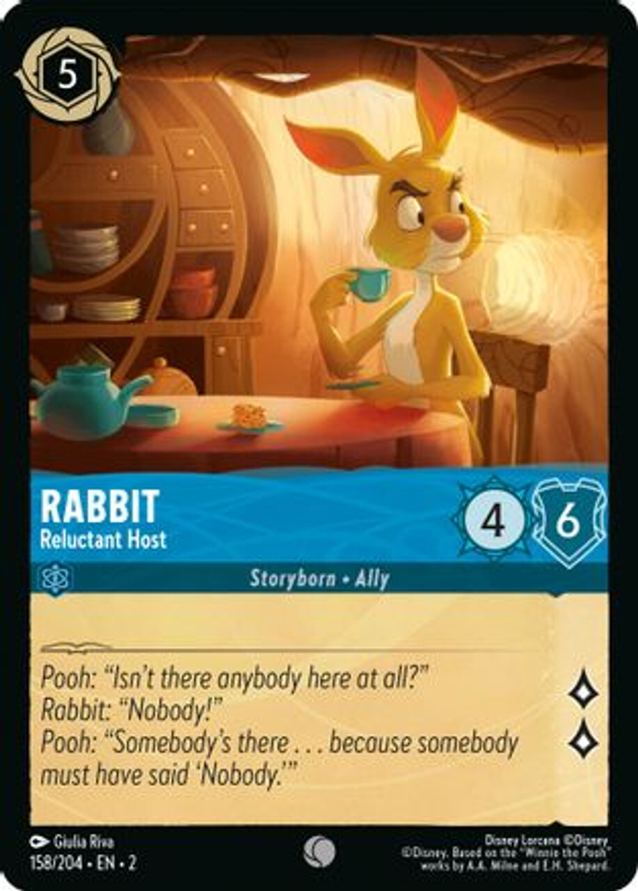 Карточная игра Rabbit - Reluctant Host (158/204) - Rise of the Floodborn
Карточная игра Rabbit - Reluctant Host (158/204) - Rise of the Floodborn