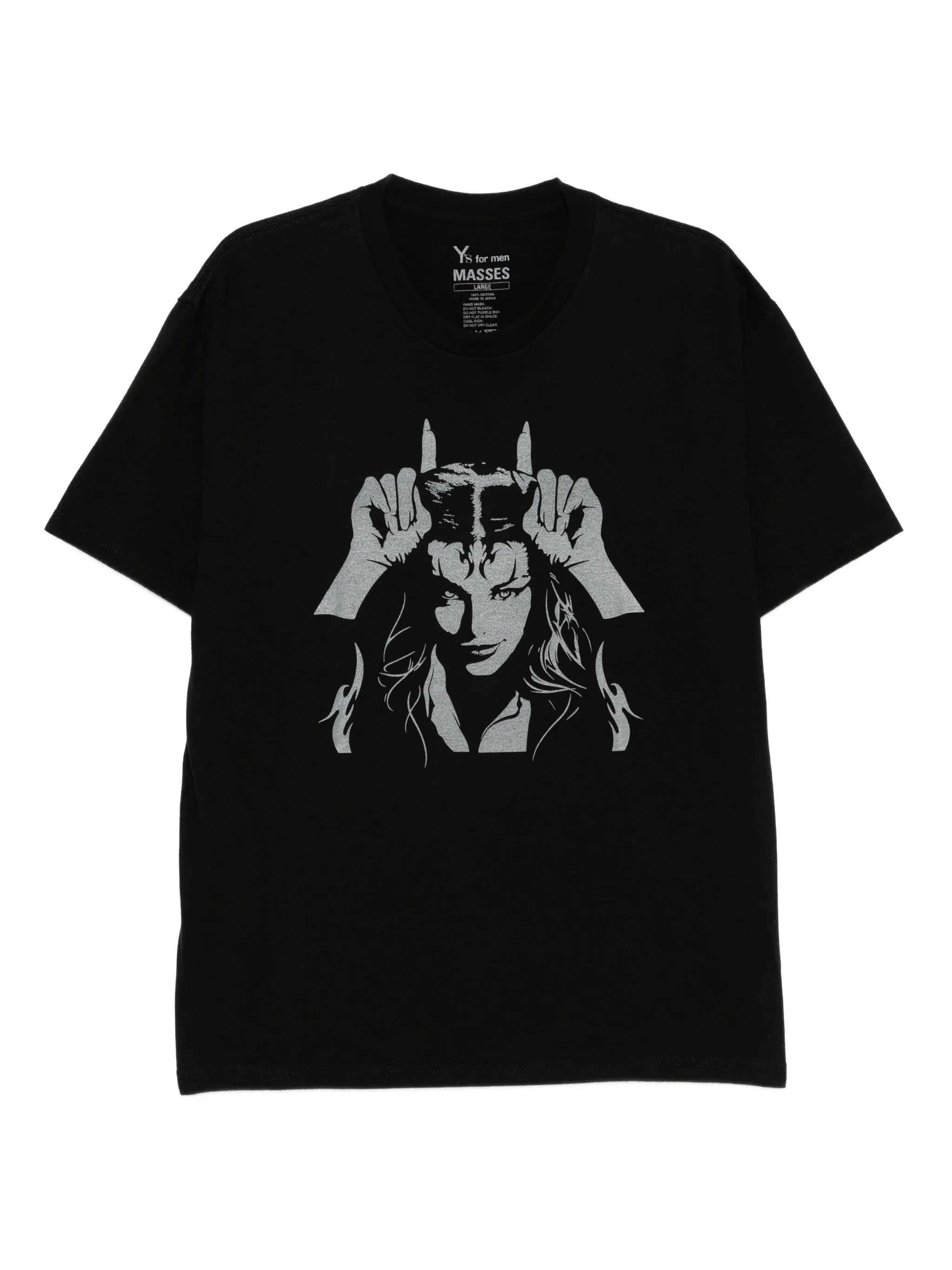 Футболка Ys for men с принтом из коллаборации с MASSES Y'S, черный
Футболка Ys for men с принтом из коллаборации с MASSES Y'S, черный