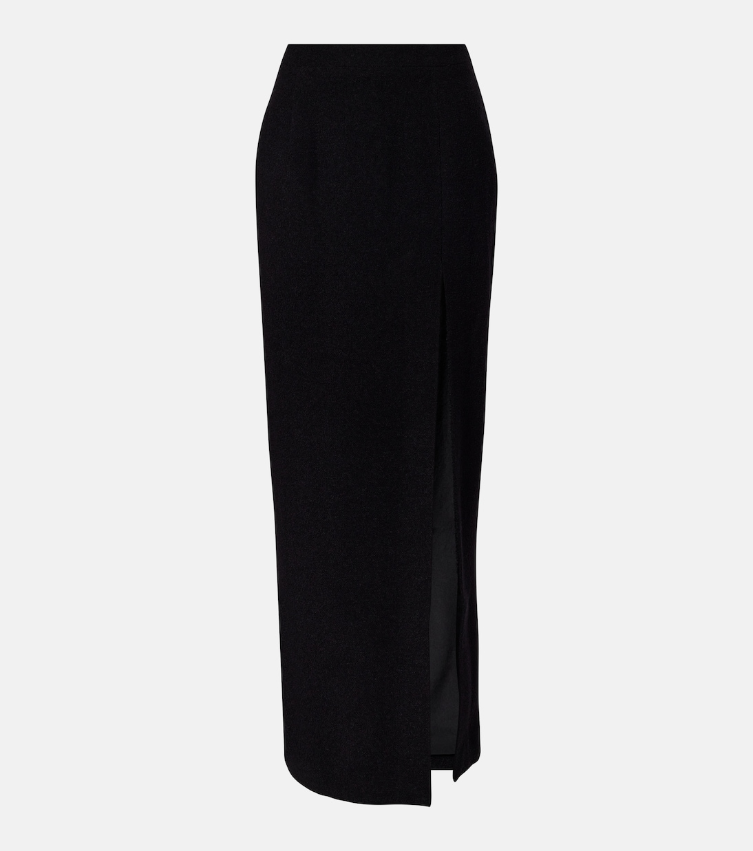 Шерстяная макси-юбка букле в рубчик Alessandra Rich, черный
Шерстяная макси-юбка букле в рубчик Alessandra Rich, черный