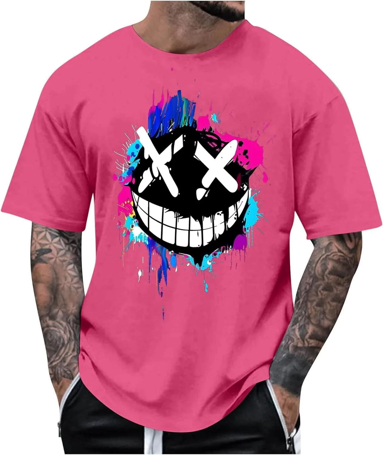 Футболка с принтом X-Eyed Evil Smiling Face, уличный стиль Uillui
Футболка с принтом X-Eyed Evil Smiling Face, уличный стиль Uillui