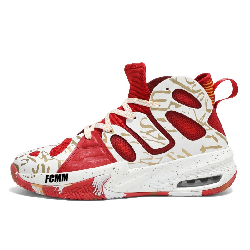 Детские баскетбольные кроссовки для подростков FCMM, белый/красный
Детские баскетбольные кроссовки для подростков FCMM, белый/красный
