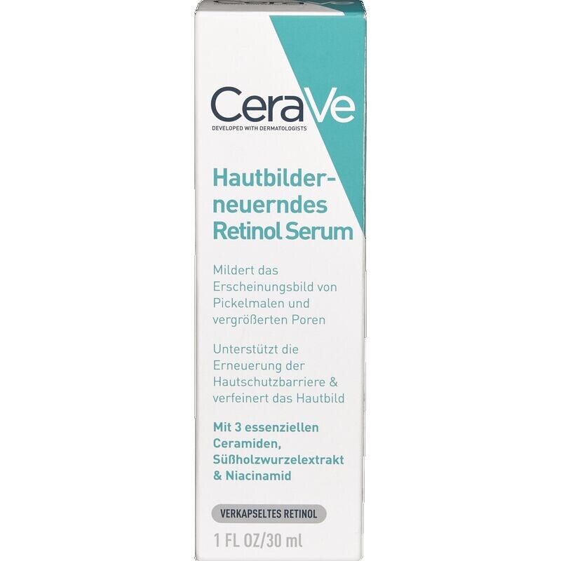 Обновляющая кожу сыворотка с ретинолом CeraVe, 30 ml
Обновляющая кожу сыворотка с ретинолом CeraVe, 30 ml