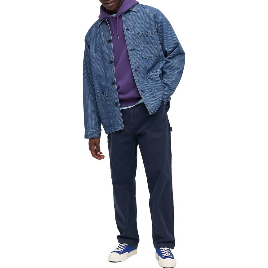 Мужские повседневные брюки Uniqlo, темно-синий
Мужские повседневные брюки Uniqlo, темно-синий