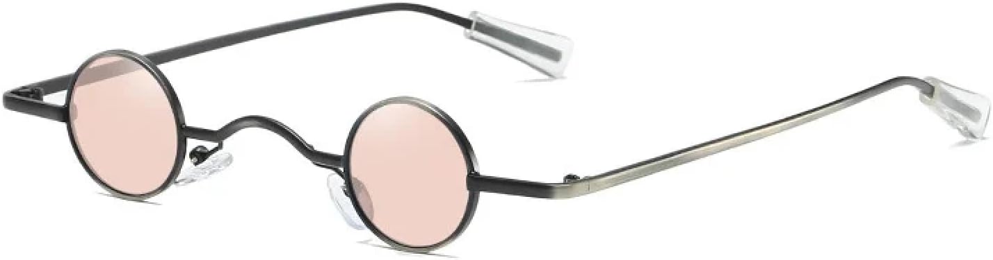 Винтажные солнцезащитные очки в стиле рок-панк для мужчин, классические маленькие круглые солнцезащитные очки для женщин, широкая переносица, металлическая оправа, черные, для вождения MWTSYSQ, C4 Black-pink
Винтажные солнцезащитные очки в стиле рок-панк для мужчин, классические маленькие круглые солнцезащитные очки для женщин, широкая переносица, металлическая оправа, черные, для вождения MWTSYSQ, C4 Black-pink