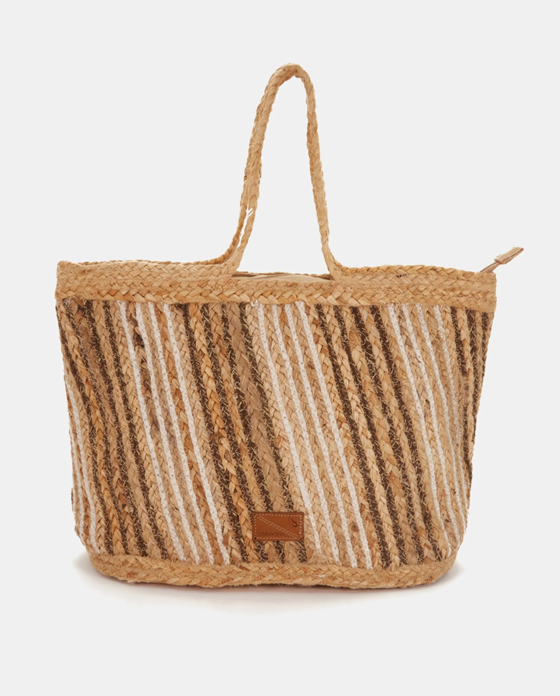 Плетеная сумка-корзина Oceans Diary в синюю полоску Abbacino, коричневый
Плетеная сумка-корзина Oceans Diary в синюю полоску Abbacino, коричневый