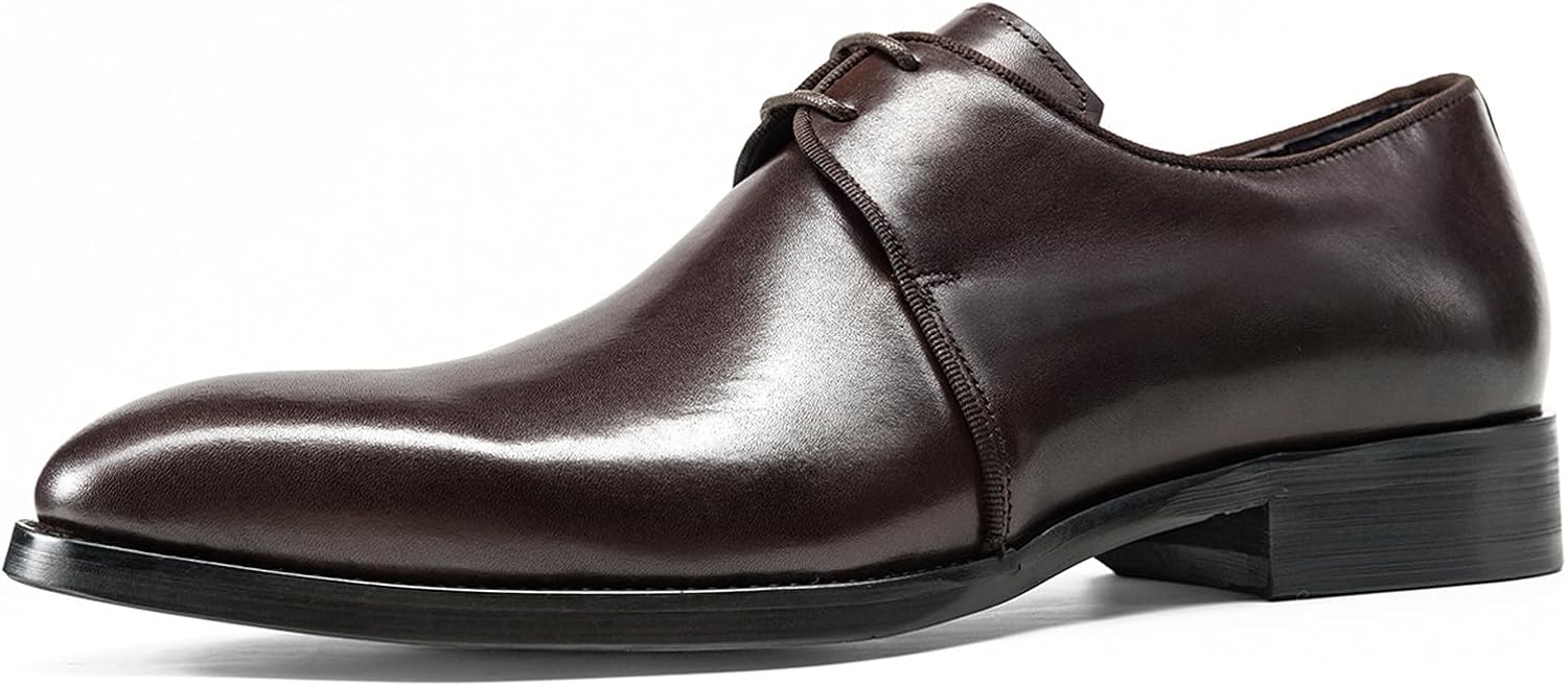 Мужские туфли-дерби из натуральной коровьей кожи с гладким носком - для формальной и повседневной носки - различные цвета - Большие размеры, заказывайте на размер меньше 141-901 Windhana, коричневый
Мужские туфли-дерби из натуральной коровьей кожи с гладким носком - для формальной и повседневной носки - различные цвета - Большие размеры, заказывайте на размер меньше 141-901 Windhana, коричневый