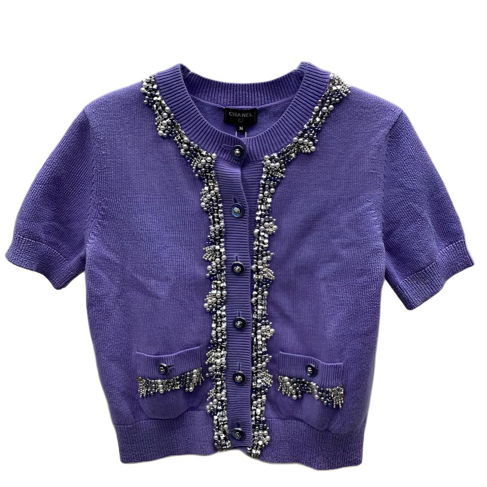 CHANEL Кашемировый свитер Women's Lavender
CHANEL Кашемировый свитер Women's Lavender