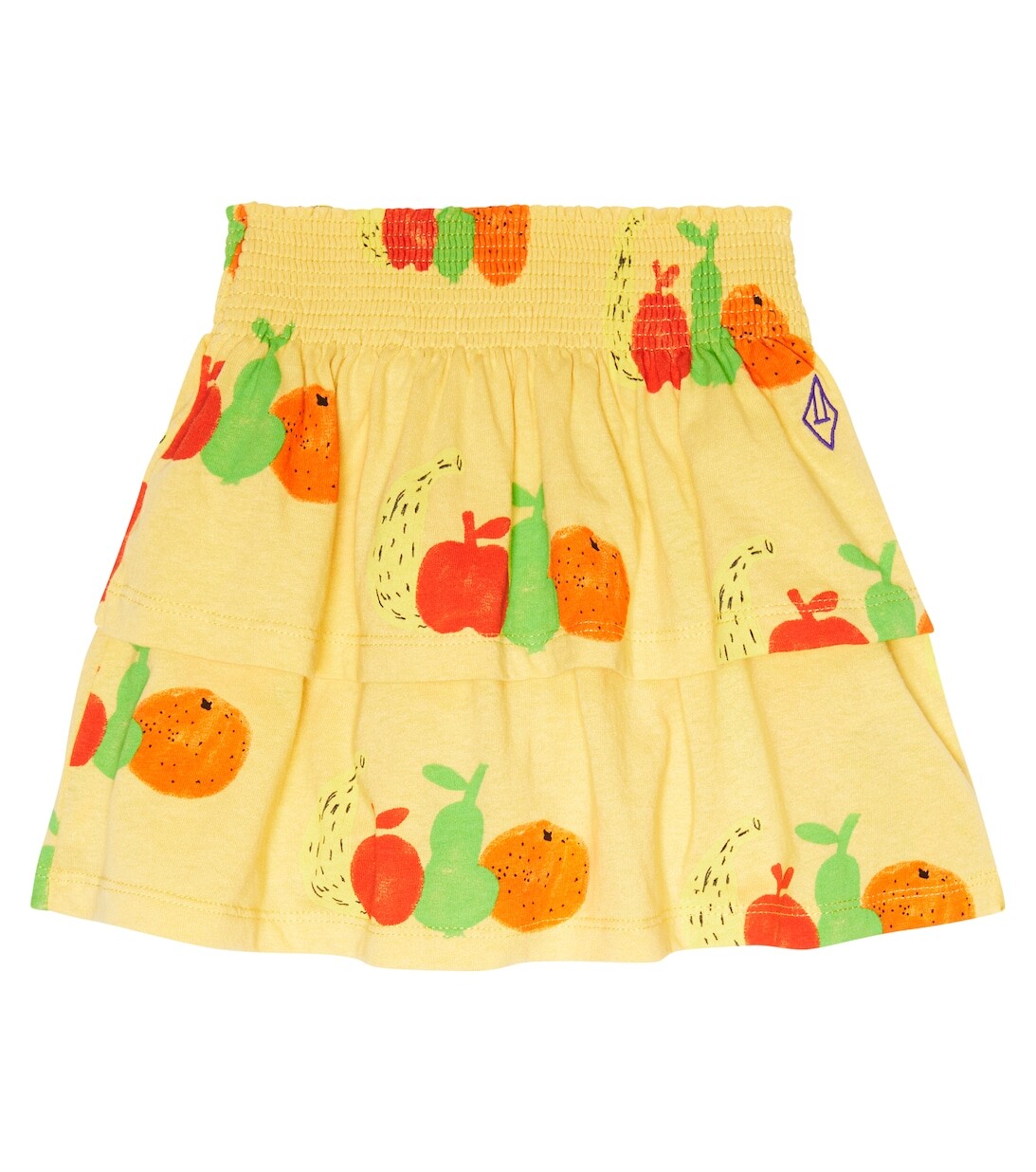 Юбка из хлопкового джерси с принтом Kiwi The Animals Observatory, желтый
Юбка из хлопкового джерси с принтом Kiwi The Animals Observatory, желтый
