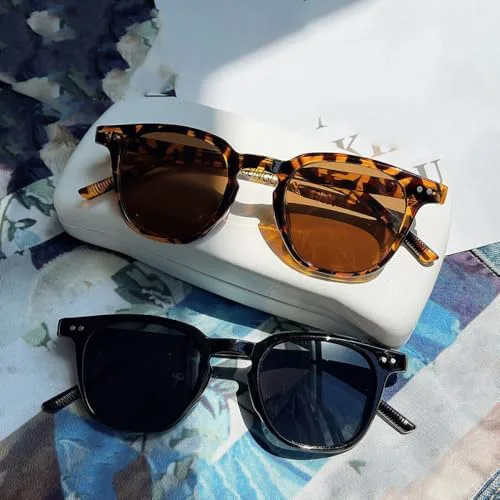 Классические винтажные солнцезащитные очки с заклепками, круглые, для женщин и мужчин, ретро-стиль, желтые квадратные линзы, очки «кошачий глаз» MTZJH, C1
Классические винтажные солнцезащитные очки с заклепками, круглые, для женщин и мужчин, ретро-стиль, желтые квадратные линзы, очки «кошачий глаз» MTZJH, C1