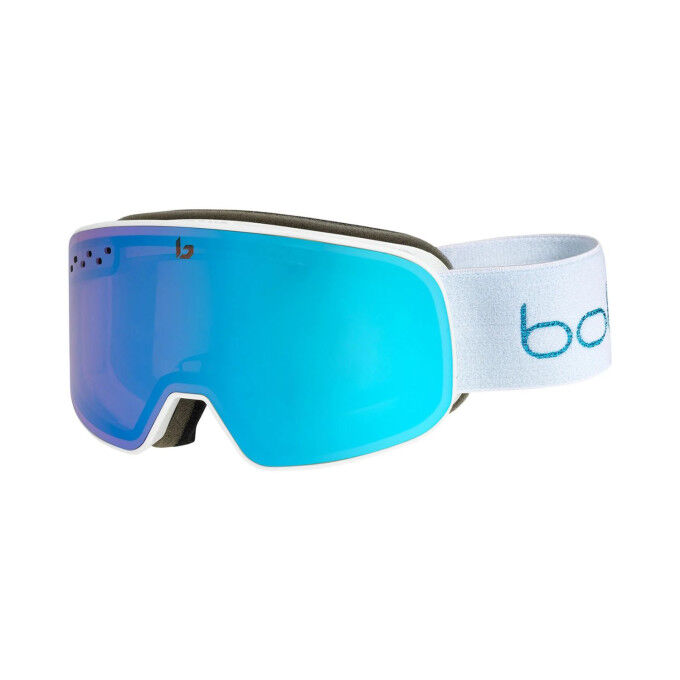 Горнолыжные очки Bollé Nevada Small - Белый металлик, Матово-синий/Лазурно-голубой, Кат 2
Горнолыжные очки Bollé Nevada Small - Белый металлик, Матово-синий/Лазурно-голубой, Кат 2
