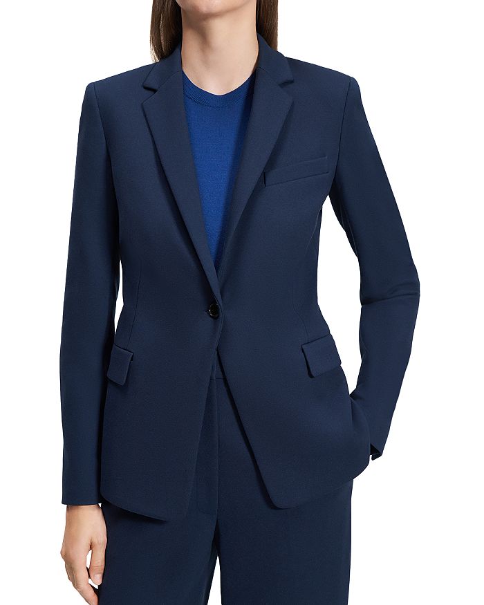 Приталенный блейзер Theory, синий
Приталенный блейзер Theory, синий