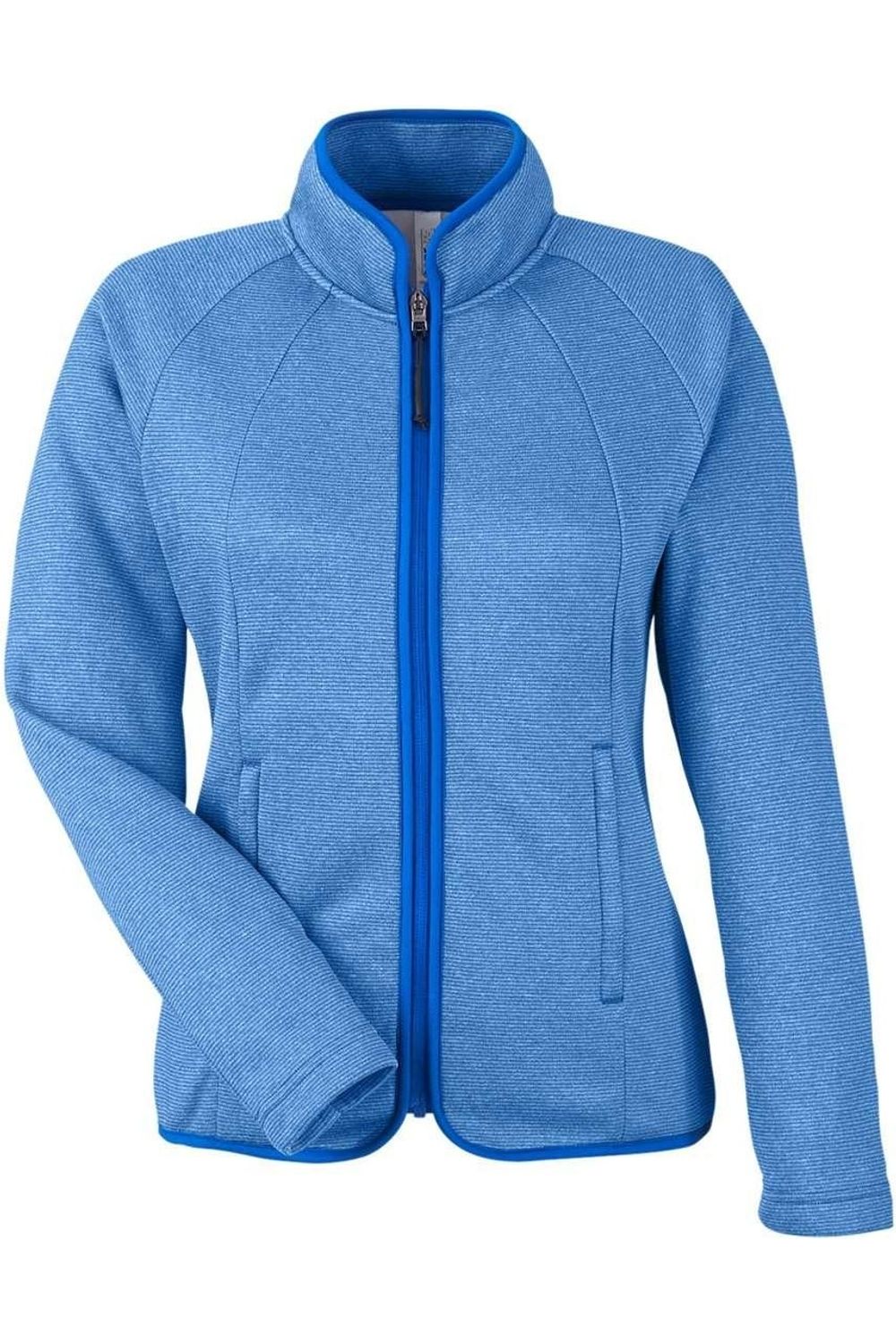 Женская футболка CORE365 Venture с меланжевой полосой и застежкой-молнией, true royal/ white
Женская футболка CORE365 Venture с меланжевой полосой и застежкой-молнией, true royal/ white