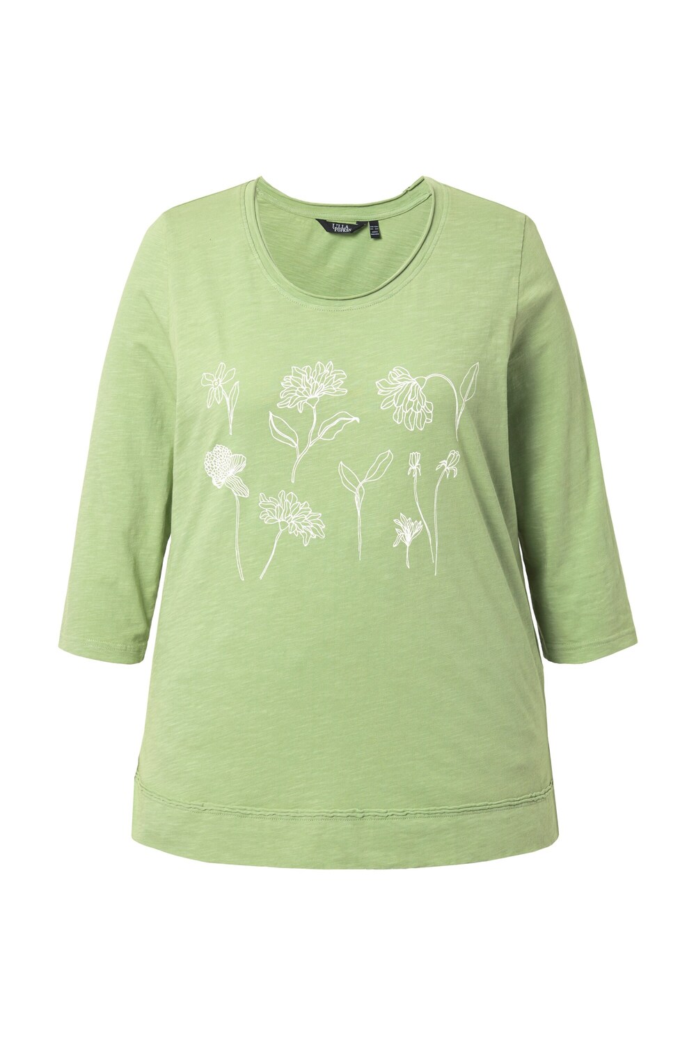 Ulla Popken Лонгслив в светло-зеленом цвете
Ulla Popken Лонгслив в светло-зеленом цвете