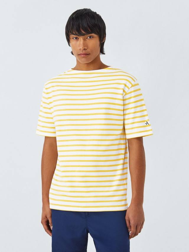 Хлопчатобумажная футболка в полоску обычного покроя с коротким рукавом Armor Lux, цвет Blanc/Snapdragon
Хлопчатобумажная футболка в полоску обычного покроя с коротким рукавом Armor Lux, цвет Blanc/Snapdragon