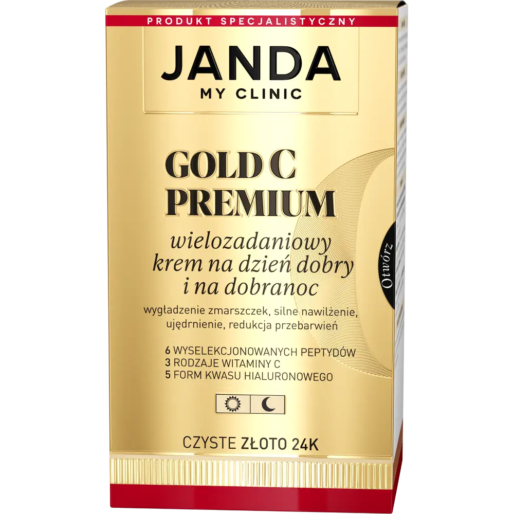 Многофункциональный крем «доброе утро и перед сном» Janda Gold C Premium, 50 мл
Многофункциональный крем «доброе утро и перед сном» Janda Gold C Premium, 50 мл