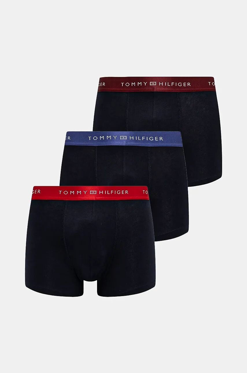 Комплект боксеров Tommy Hilfiger, 3 пары, темно-синий 
Комплект боксеров Tommy Hilfiger, 3 пары, темно-синий