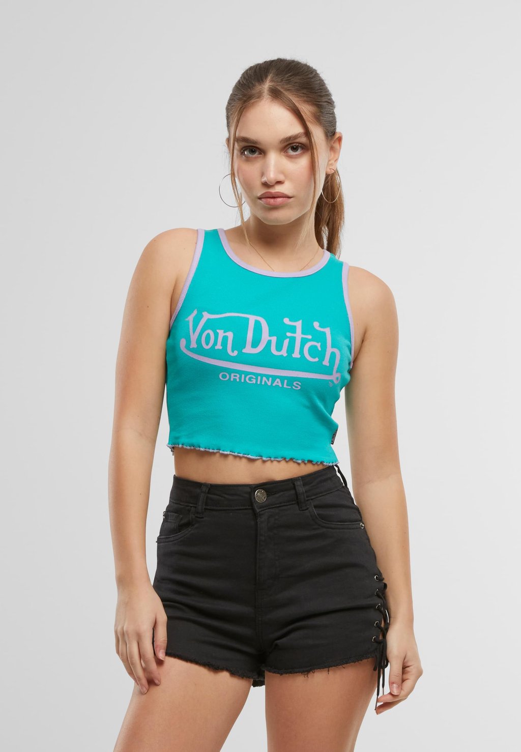 Топ ASHLEY Von Dutch, зеленый
Топ ASHLEY Von Dutch, зеленый