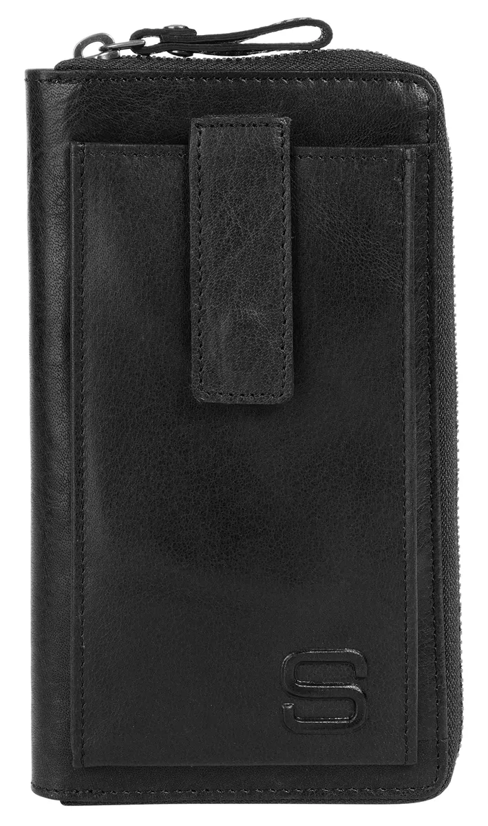 Кошелек Spikes & Sparrow, натуральная кожа, черный
Кошелек Spikes & Sparrow, натуральная кожа, черный