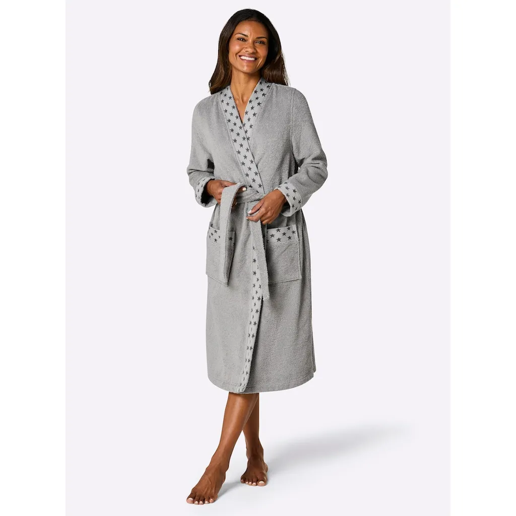 Уютный халат Feel Good, Steingrau
Уютный халат Feel Good, Steingrau